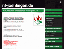 Tablet Screenshot of nf-joehlingen.de